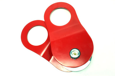 TERRAFIRMA SNATCH BLOCK WITH GREASE FITTING RED TF3305