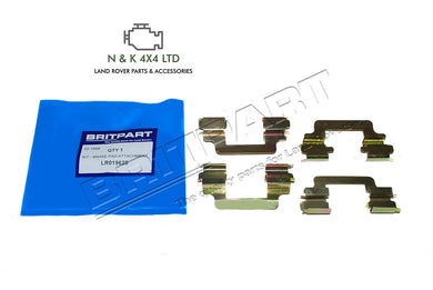 LAND ROVER DISCOVERY 3 / RANGE ROVER L322 FRONT BRAKE PAD FITTING KIT-LR019625