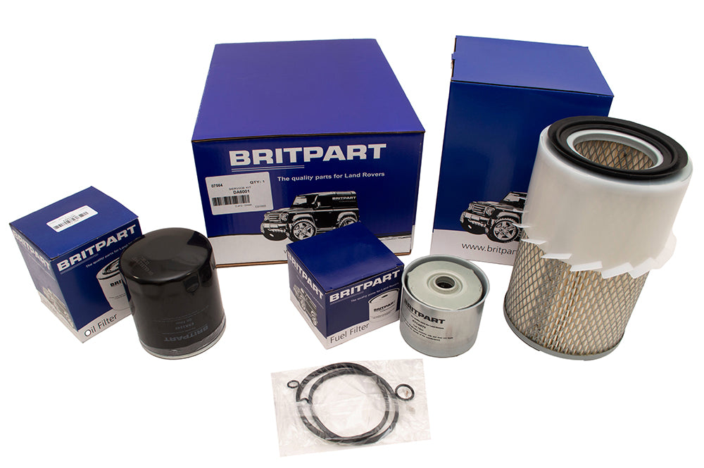 LAND ROVER DEFENDER 2.5 TURBO DIESEL(19J)& N/A DIESEL SERVICE KIT -DA6 ...