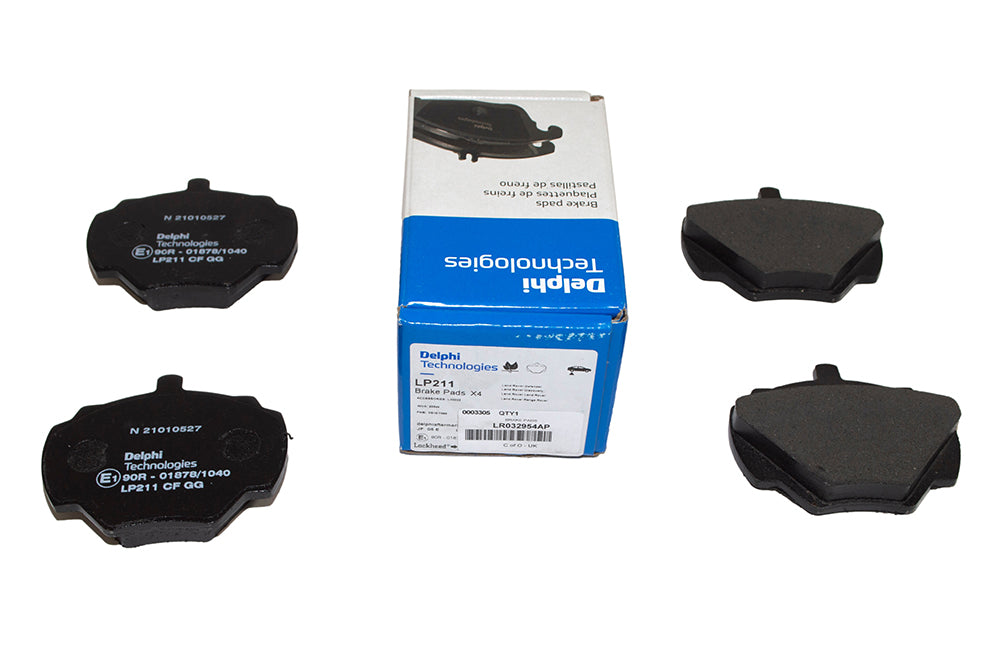 LAND ROVER DEFENDER 90 & LAND ROVER DISCOVERY 1 REAR Delphi BRAKE PADS-LR032954AP.