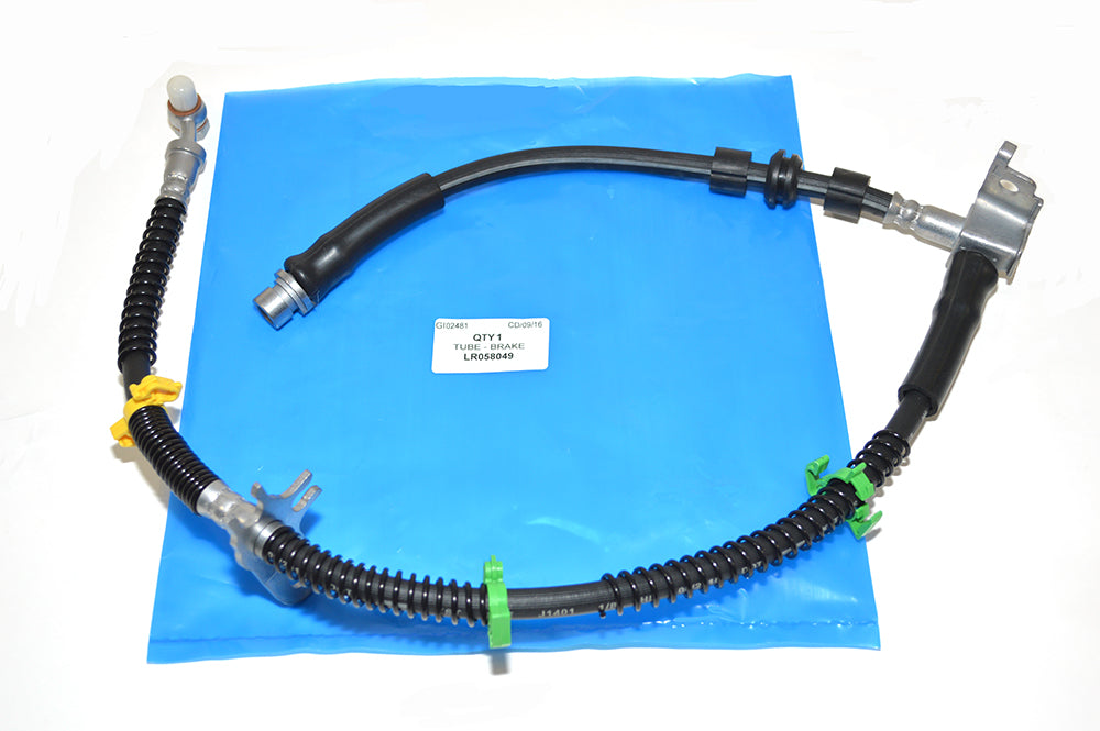 LAND ROVER DISCOVERY 3 & 4 LEFT HAND FRONT FLEXIBLE BRAKE HOSE - LR058049.