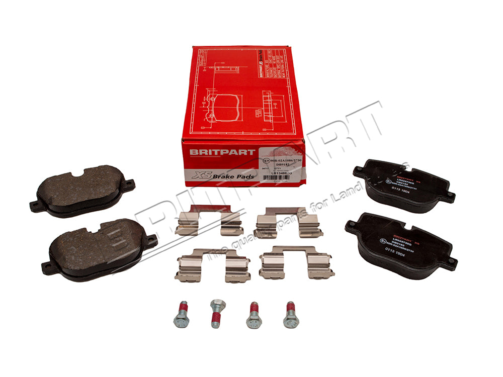 RANGE ROVER L322 (2010 - 2012) 4.4 V8 DIESEL REAR BRAKE PADS - LR025739G.