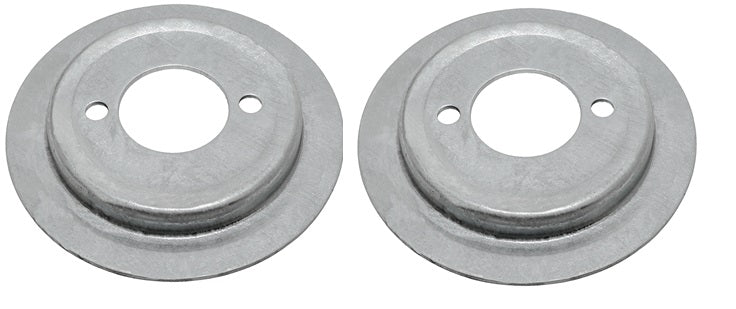 LAND ROVER DEFENDER 90/DISCOVERY 1 COIL SPRING MOUNT SEAT x 2 - NRC9700GALV.