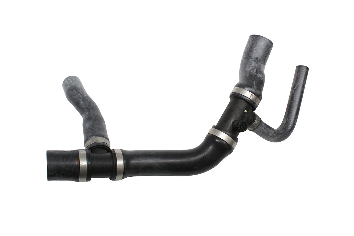 LAND ROVER DEFENDER TD5 TOP RADIATOR COOLANT HOSE INC BLEED SCREW - PCH114600AM.