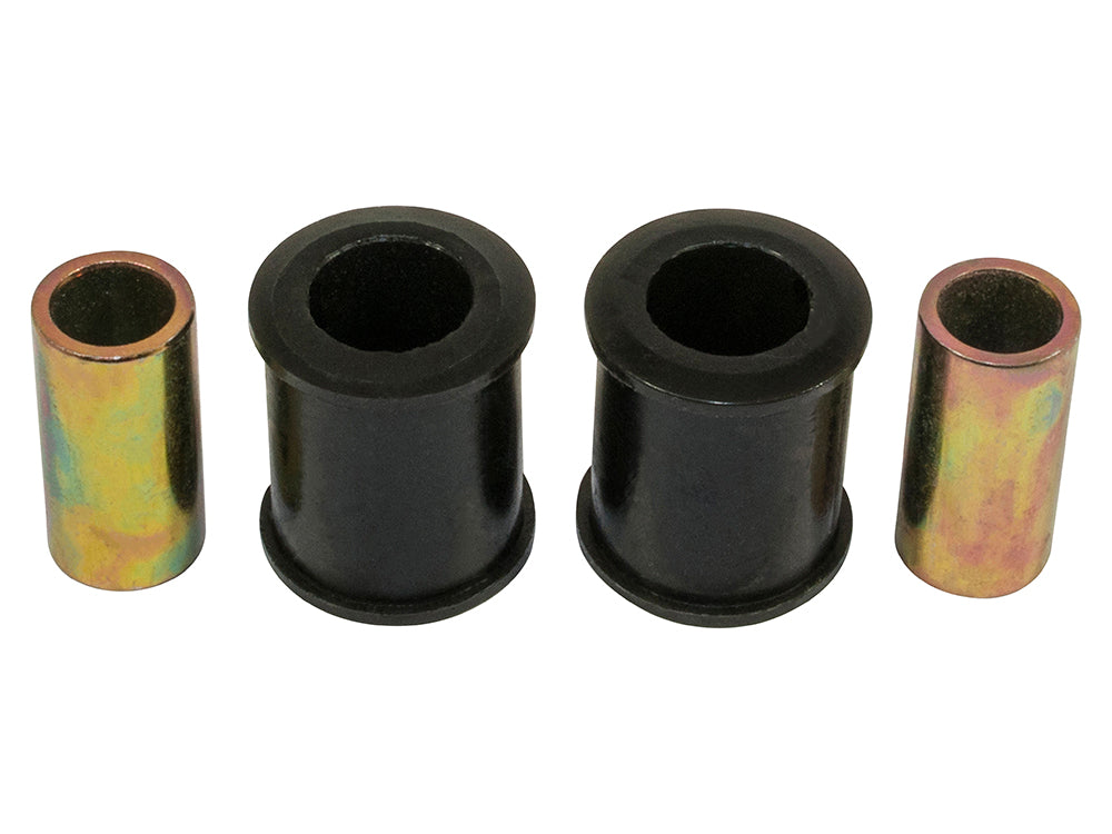 LAND ROVER DEFENDER FRONT PANHARD ROD BLACK BUSH SET -2002 ONWARDS-RBX101340PY.