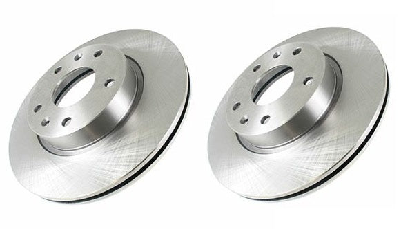 LAND ROVER FREELANDER 1 2000 - 2006 PAIR OF STANDARD FRONT BRAKE DISCS-SDB101070.