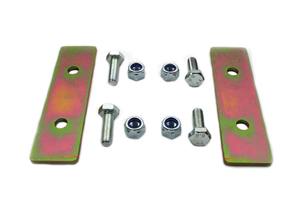 LAND ROVER DEFENDER/DISCO 1 REAR COIL SPRING RETAINING PLATES TERRAFIR ...