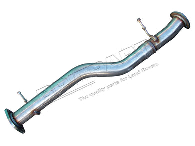 LAND ROVER DISCOVERY 2 TD5 CENTRE EXHAUST BOX DELETE PIPE - DA4290.