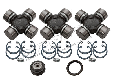 LAND ROVER DISCOVERY 2 FRONT PROPSHAFT DOUBLE CARDEN U/J REPAIR KIT - DA1277