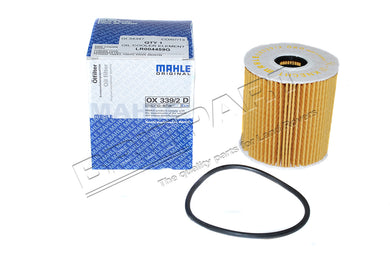 LAND ROVER DEFENDER 2007 ONWARDS TD4 2.2 / 2.4 DIESEL MAHLE OIL FILTER-LR004459G.