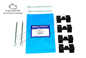 LAND ROVER DISCOVERY 1 FRONT BRAKE PAD RETAINING KIT TO KA034313 - STC8573